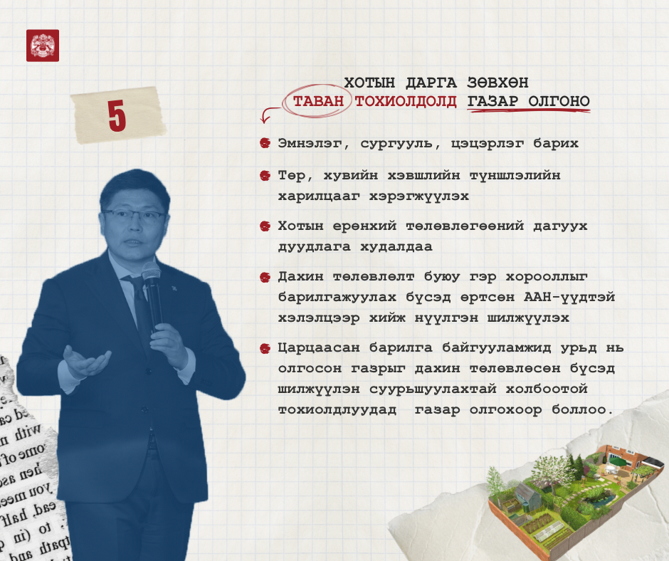 Нийслэлийн удирдлагын шинэ баг 26 хуульд өөрчлөлт оруулж, УИХ-ын хоёр тогтоол батлуулав