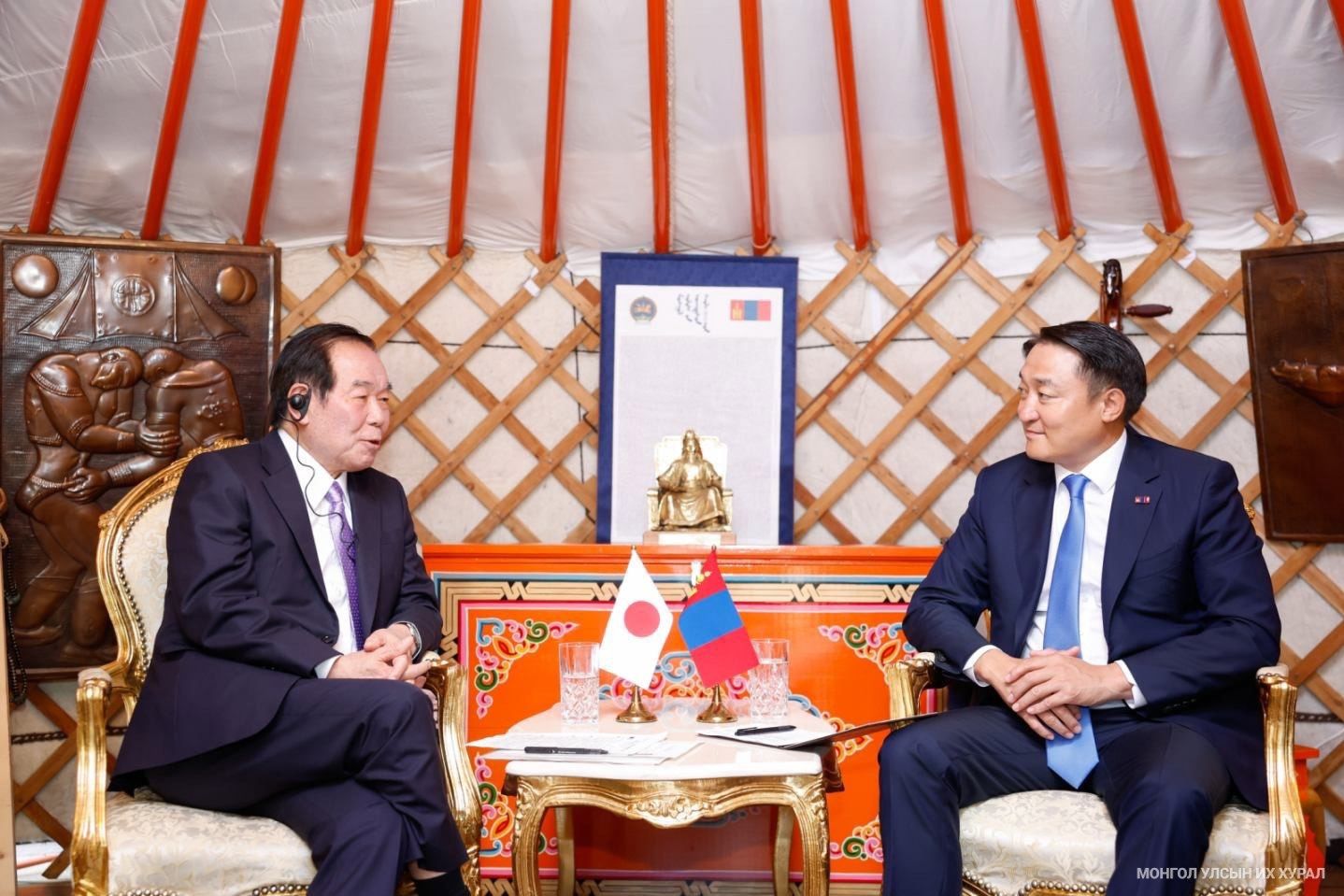 Япон Улсын Парламентын Төлөөлөгчдийн Танхимын дарга Нүкага Фүкүширо: Хоёр орны парламентын хамтын ажиллагаанд шинэ хуудас нээлээ