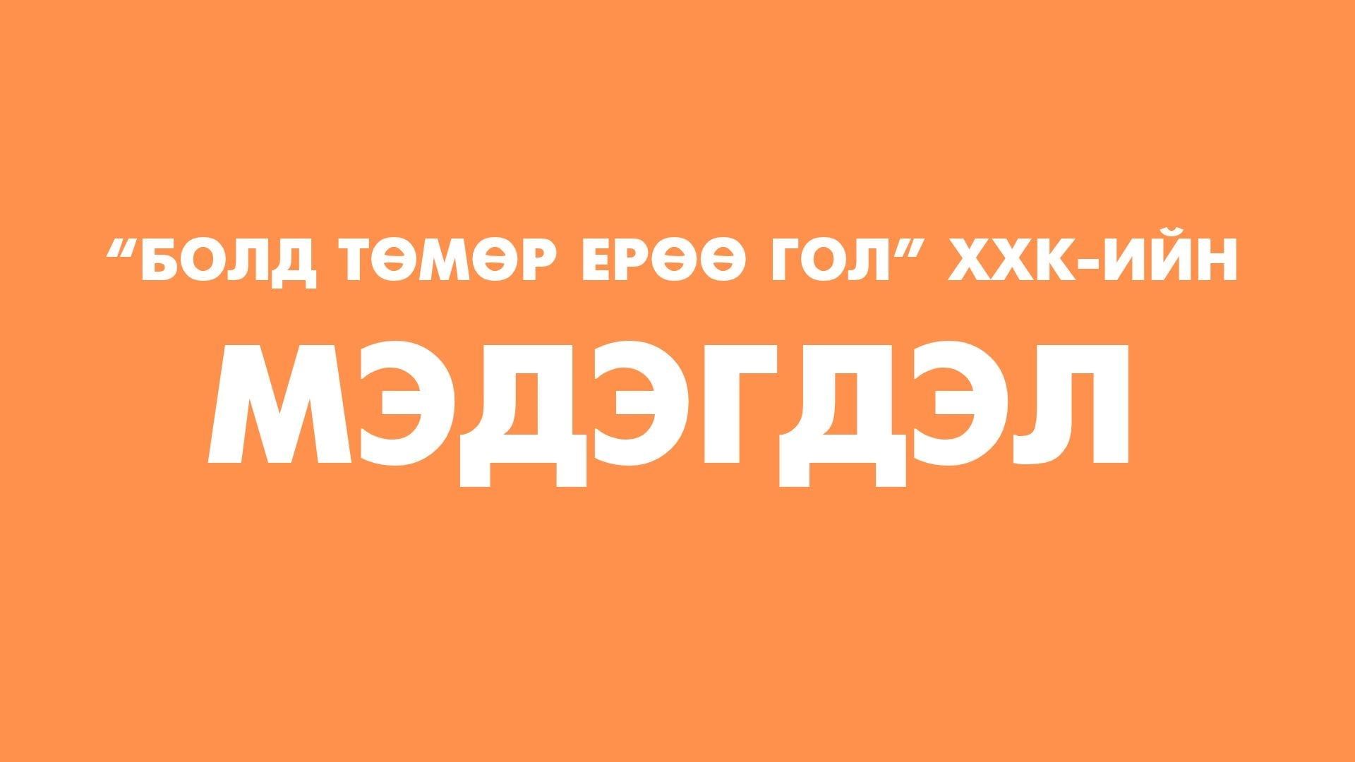 МЭДЭГДЭЛ