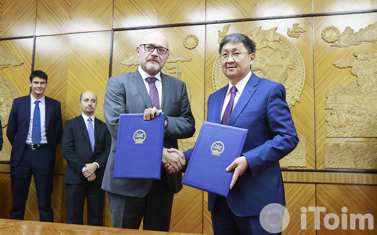 Онцгой байдлын газарт техник, тоног төхөөрөмж нийлүүлэх санхүүгийн хэлэлцээрт гарын үсэг зурлаа