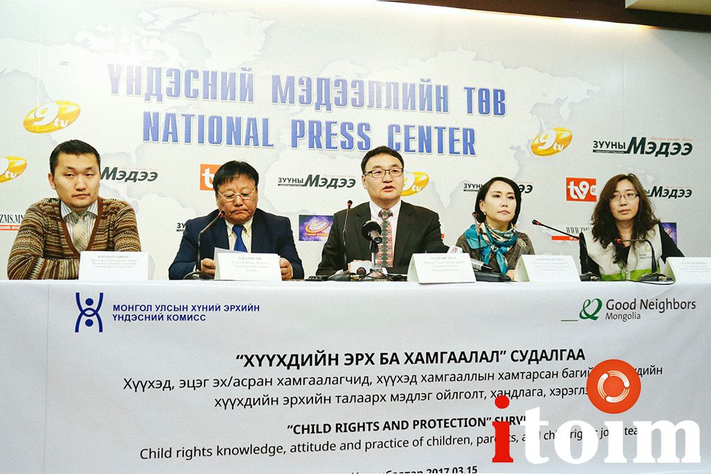 ​Судалгаа: Арван хүүхэд тутмын 8 нь ямар нэгэн байдлаар хүчирхийлэлд өртөж байгааг тогтоожээ